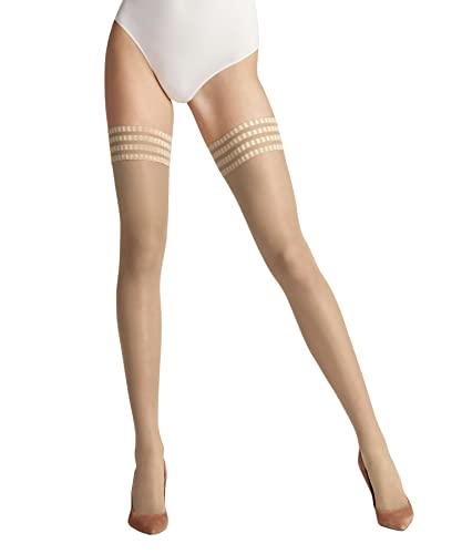 FALKE Womens Pure Matt 20 Den W StuThigh Highs2