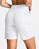 SANTINY Women's 5"/7" Hiking Golf Shorts with 3 Pockets Stretch Quick Dry Outdoor Travel Work Shorts for Women Casual Summer #1