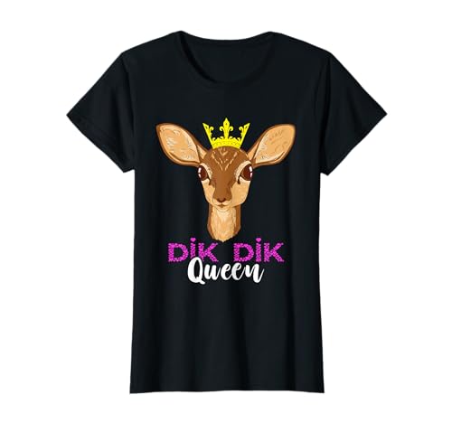 Dik-Dik Queen Antelope Dik Dik Crown South African Animals T-Shirt