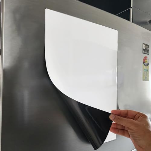 Image of AccuPrints Magnetic to Do List Shopping List Combo- Reusable Dry-Erase - Free Magnetic Marker Flexible Writing Film for Kitchen Fridge /Office Godrej /Metal Wardrobe