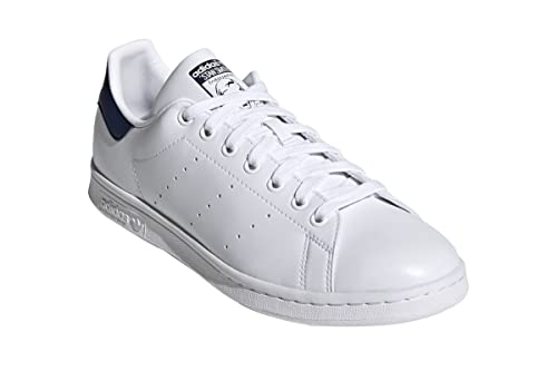 Image of adidas Men's Stan Smith Shoes (FX5501-8UK Core White /Core White /Dark Blue)