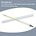 Hydrometer Alcohol 0-200 Proof and Tralle Accurate Alcohol Proof Tester for Liquor, Distilling Moonshine Alcoholmeter(3 Pcs High Alcohol Proof)