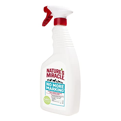 Image of Nature's Miracle No More Marking Stain And Odor Remover With Repellent, 24 Ounces, Helps Discourage Repetitive Pet Marking