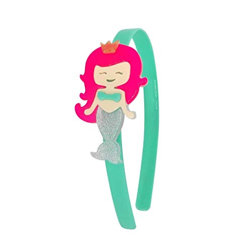 Tiara De Acrílico Infantil Sereia