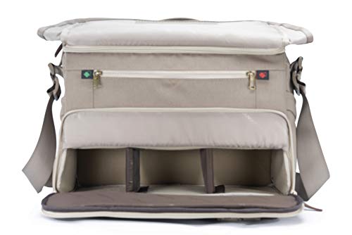 Image of Vanguard VEO RANGE38 BG Messenger Bag for DSLR or Mirrorless /CSC Camera, Beige