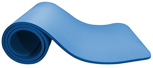 Sivan Health and Fitness 1/2-InchExtra Thick 71-Inch Long NBR Comfort Foam Yoga Mat for Exercise, Yoga, and Pilates (Blue)