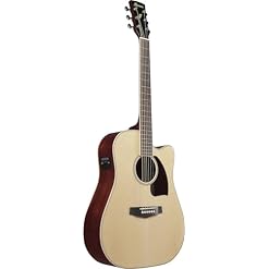 Ibanez PF16WCE-NT Natural High Gloss – Guitare Acoustique - Les Beatles, Paul McCartney, John Lennon, RIngo Starr, George Harrison Ibanez PF16WCE-NT Natural High Gloss - Guitare Acoustique – Image 2