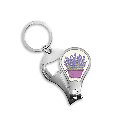 Coupe-ongles de pieds robuste design lavande violette DIYthinker aux finitions soignées