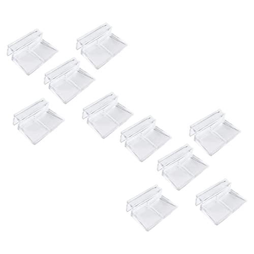 TOBBOMEY 水槽ブラケット 水槽カバーホルダー 植物 ポンプ 金魚 水槽の装飾の隠れ家 保有者 水族館のサポート ぶら下げ魚 フィーダ 防水 縁なし 磁気水族館カバーの蓋 水生の 池 ア ル