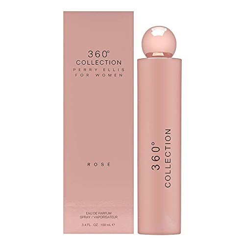 Perry Ellis 360 Collection Rose for Women Eau de Parfum Spray, 96,4 g
