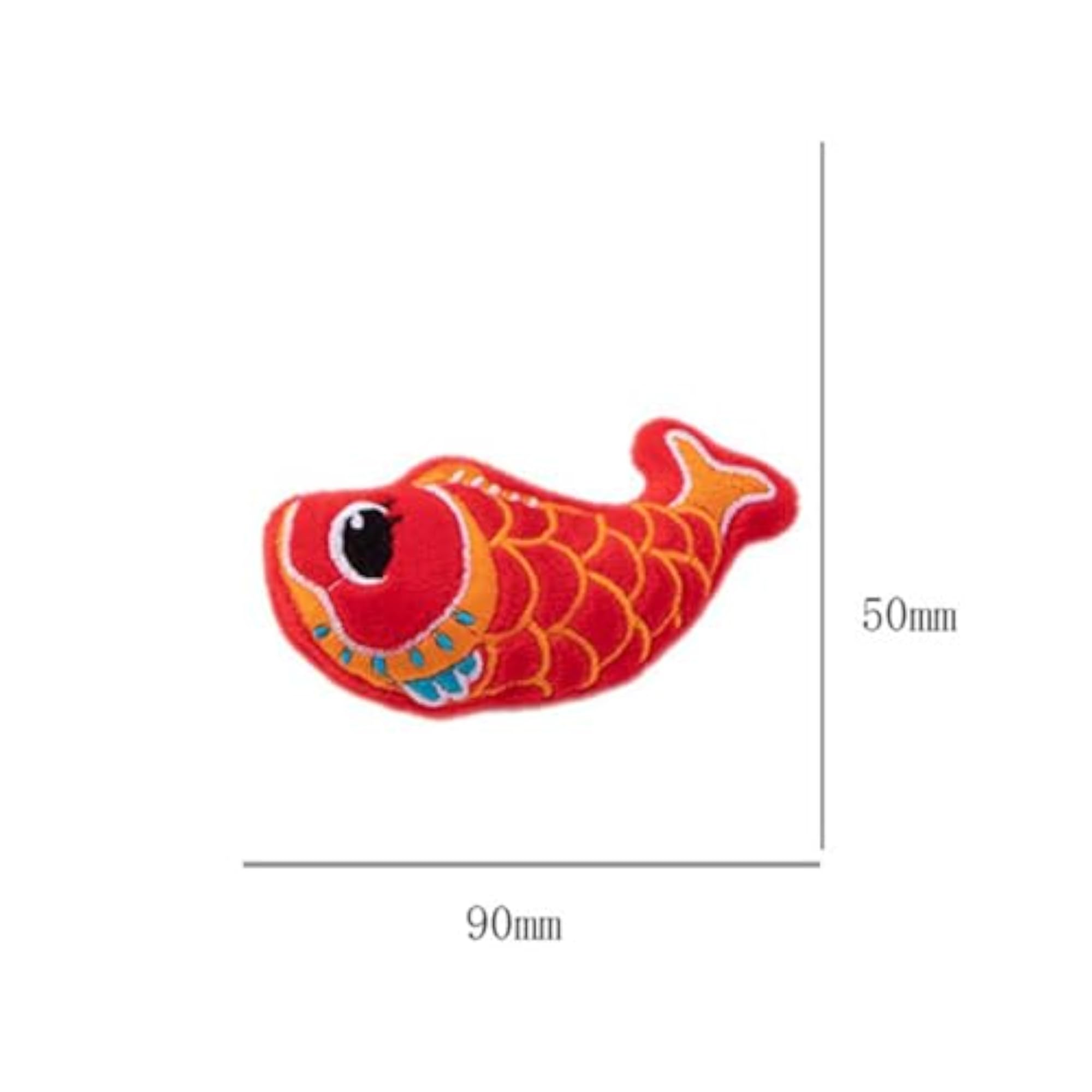 Cute Festive Koi Fish Brooch Pin for Clothes