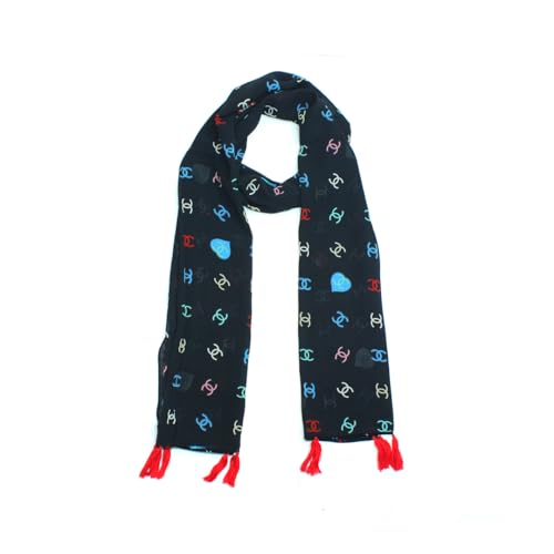 Image of AYS Premium Multicolor Fancy Scarf Lightweight & Comfortable for All Seasons (22x72inch) FLOWER PRINT