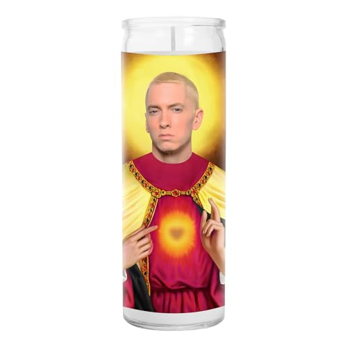 Rapper Celebrity Funny Candle – Unscented Handmade Soy Wax Votive Candle – Unique Gift for...