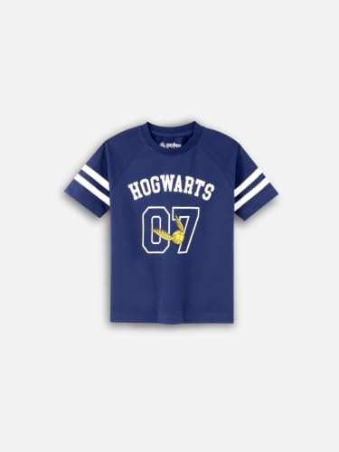 Image of Nap Chief Kids Cotton Official Harry Potter Co ord Set for Boys & Girls, T Shirt and Shorts for Casual Wear