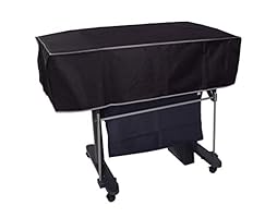 The Perfect Dust Cover, Black Nylon Short Cover for Epson Stylus Pro 9900 Large Format Printer, Anti Static and Waterproof Cover Dimensions 73.4''W x 26.3''D x 16''H by The Perfect Dust Cover LLC