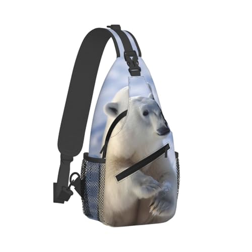 Bolso cruzado Polar bear para trekking y viaje miniatura 2