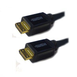 Ex-ProV1.3b Standard - Ultra Pro Metal Ended - 2m Mini HDMI -to- Mini HDMI Cable For Digital Imaging Units, for Sony, Panasonic & Other DVD and HD Camcorders requiring Mini HDMI (Type C) output, to Mini HDMI Input.