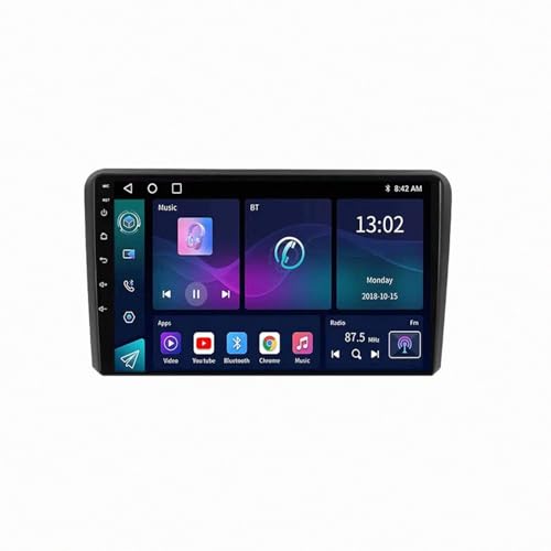 GPS pour Poids Lourds Audi S3 RS3 autoradio Android 4G avec Bluetooth et écran tactile