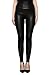 Produktbild Sodacoda Damen Sexy Kunst-Leder Leggings - Hohe Taille Wet-Look (Matt Schwarz M)