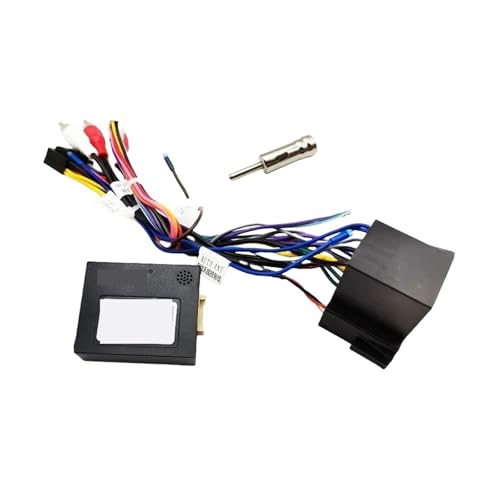 Cablaggio radio, decoder CAN Bus, connettore ISO, adattatore per cavo a 16 pin, compatibile con Alfa Romeo 147 156 159 GT Brera Spider MiTo