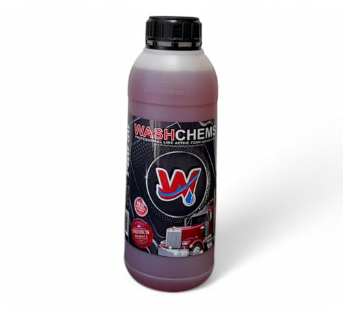 Wash Chems Pro 50 Touchless One Step Car Wash Detergent Soap Concentrate No Brushing Commercial Grade Professional Auto Foam Cleaner Also Great for Trucks & Tractors
