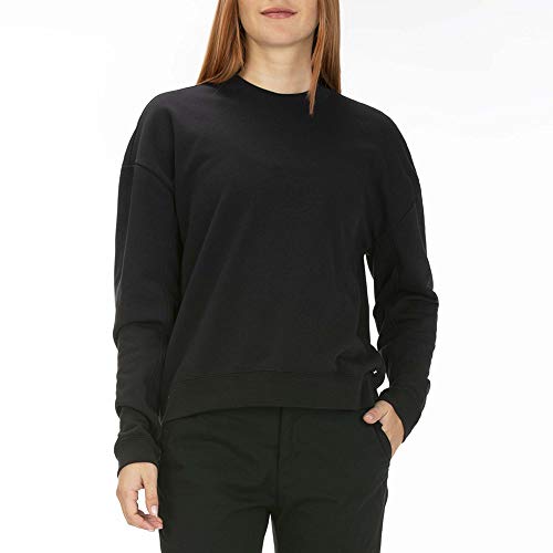 Hurley W Dri-Fit Wash Crew Sudaderas, Mujer, Oil Grey, S