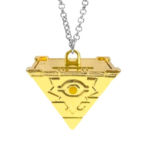 Zelda Halskette, Necklace Zelda, Zelda Anhänger Halskette, Cosplay Halskette, Millennium Pyramid Puzzle Halskette Zelda Anhänger, Metall