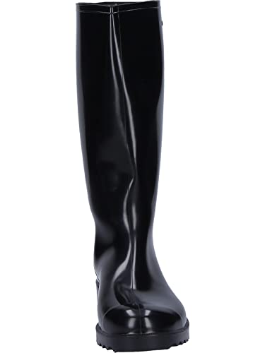 Spirale ANTON KNIELAARS ZWART 44, Unisex-Erwachsene Langschaft Gummistiefel, Schwarz (schwarz (zwart) 00), 44 EU