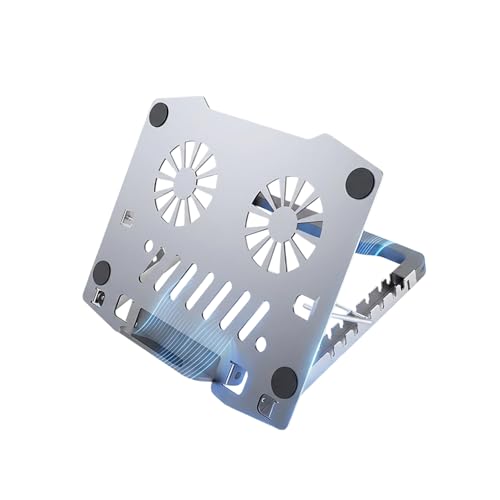Soporte plegable portátil para laptop con 6 alturas ajustables miniatura 3