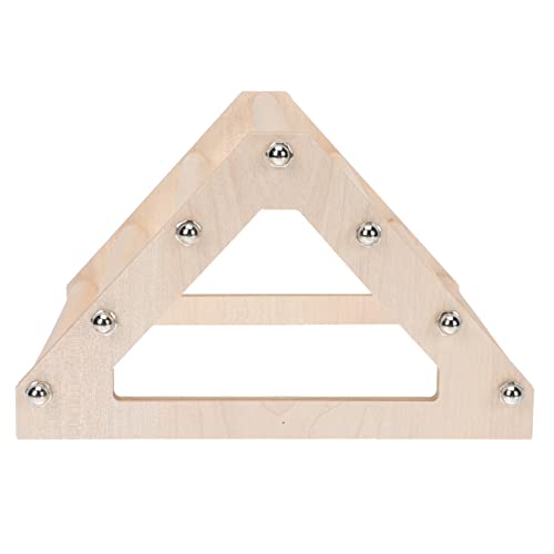 GALPADA 1Pc Wooden Rooster Hen Stand Rack Durable Chicken Perch for Playtime Lightweight Natural Design Present for Chicken Owners for Hens and Roosters