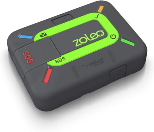 ZOLEO Satellite Communicator – Two-Way Global SMS Text Messenger & Email, Emergency SOS Alerting, Check-in & GPS Location – Android iOS Smartphone Accessory (Renewed)