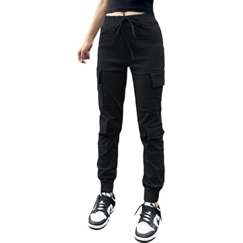 Pantalon Cargo Femme Nuofengkudu Cover