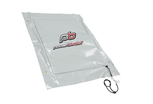 Powerblanket Xtreme EH0304G High Watt Density Ground Thawing Blanket - Epoxy Curing Blanket, 3' x 4' Heated Dimensions, 4' x 5' Finished Dimensions