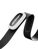 iGPSPORT HR50 Herzfrequenzmesser, Wasserdicht Brustgurt Pulsmesser Bluetooth ANT+ für Radfahren Laufen Joggen Yoga Fitness
