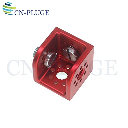 Image of 3 /8 Triangle Square Extension for ARRI RED For SONY Camera Monitor, Link Video Monitor Teradek Vaxis Image Transfer - (Color: Red)