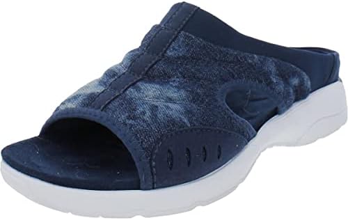 Easy Spirit Women's TRACIEE7 Ballet Flat, Denim 404, 6.5 X-Wide | Image 2