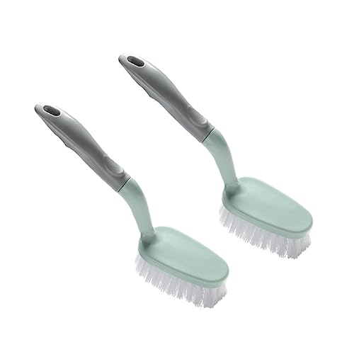 Beavorty 2pcs Floor Brush Carpet Brush Tile Scrubber Bathroom Broom Brush Dusting Brush Tub Brush Sink Scrubber Tile Floor Kitchen Scrub Brush Household Furniture Dish Bathroom Brush Clean