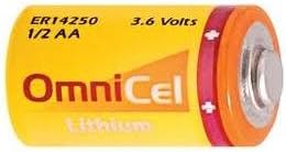 Omnicel Batería de litio primaria de 36 voltios 12 Aa 1200 Mah (Ls14250 y Er14250)