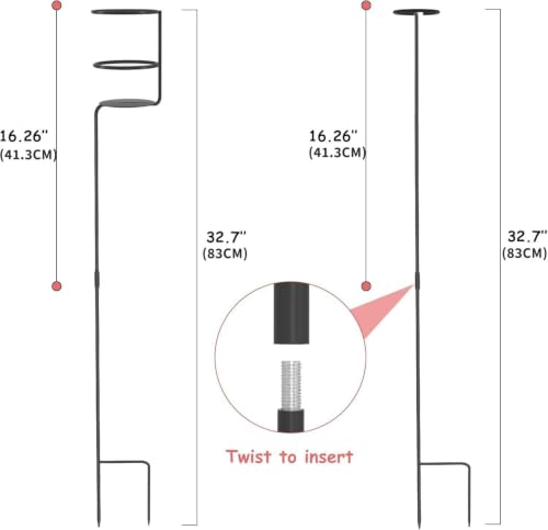 Urban Deco 7-Pc Outdoor Drink Holder Stakes 16.52- 20.02 w/ Code + 40% Off Code GU5OXIDI - image 3