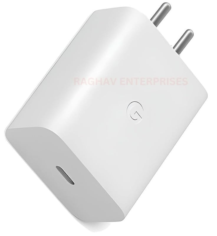 Image of Type-C Fast Charging Adapter 30W /65W for Google Pixel 8, 7A, 6, 5 | PPS PD Power Adapter Compatible with Pixel Devices & Android Gadgets F-AD