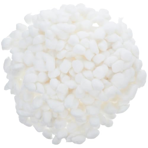 GALPADA 400 Unidades Bolas de Algodón Desechables Absorbentes y Suaves para Maquillaje, Algodón Blanco Adecuado Eliminación y Aplicación de Maquillaje