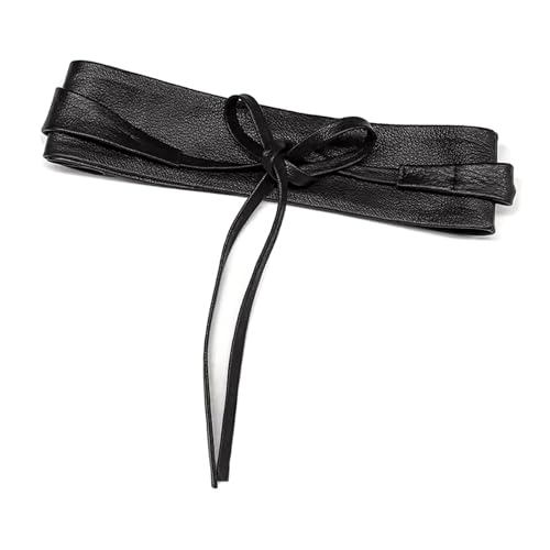 Cintura Obi da Donna, Fusciacca Donna in Similpelle di Alta Qualità, Larghezza 7,5 cm, Adatta per Abiti, Camicie, Jeans, Elegante e Confortevole, per Ogni Occasione