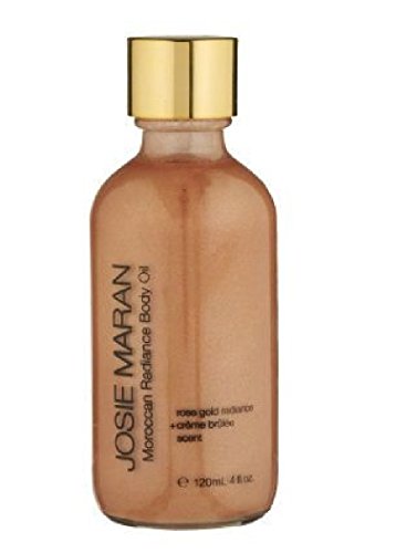 Josie Maran Moroccan Radiance Argan Body Oil ~ Huge 4fl oz ~ Creme Brulee by Josie Maran