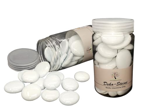 Piedras de cristal blanco para rellenar jarrones y centros de mesa sin perder luz 5
