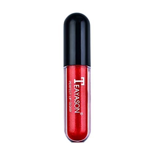 Preisvergleich Produktbild Kapian Liquid Lippenstift Moisturizing Lippen Lipgloss Wasserdicht Langlebige Glas Lippenglasur Gekritzel Spiegel Lip Glasur Langanhaltende Feuchtigkeitsspendende und Pflegende Geleelippen