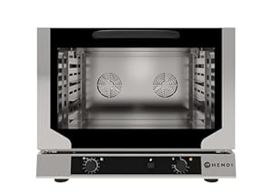 HENDI Compact Heißluftofen mit Beschwadung - 4 Bleche