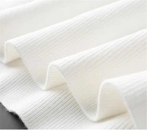 REHJJDFD Men Warm Knitted Pullovers Half Zip Sweater Men Long Sleeved Sweater Lapel Casual Slim Fit Pullover3