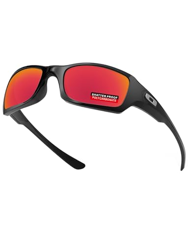 Image of PRO+ Polycarbonate Replacement Lenses & Nose Pads for Oakley Fives Squared(4+1) OO9238 Sunglasses