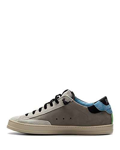 P448 Scarpe Uomo Sneakers John AM London Grigio