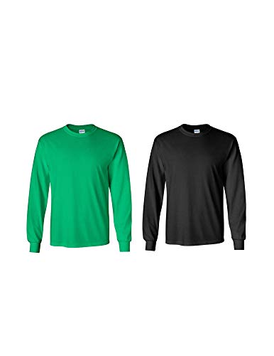 Image of Gildan Men's Ultra Cotton Long Sleeve T-shirt, Style G2400